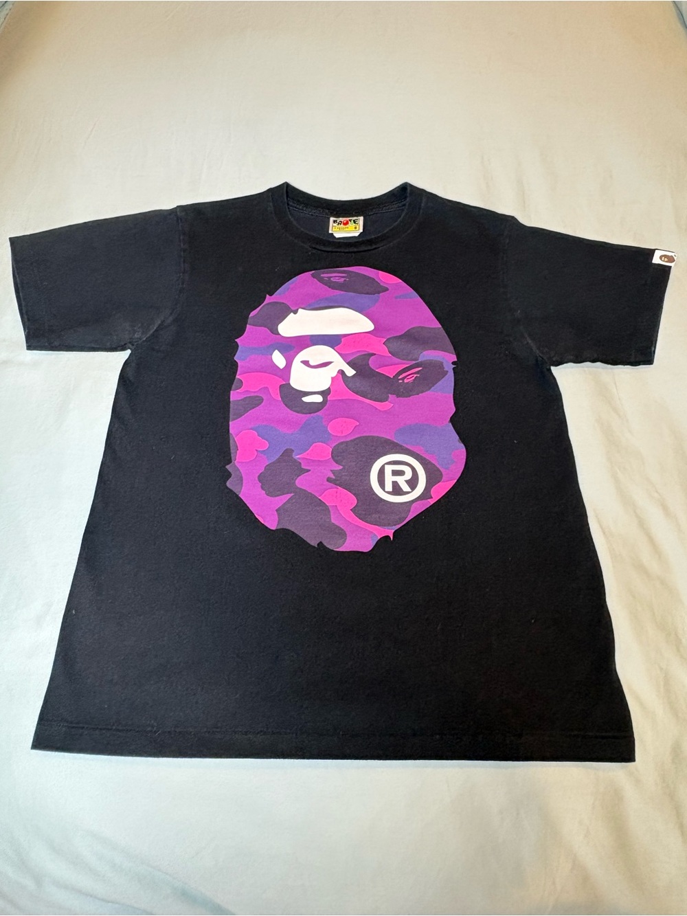 BAPE Color Camo Big Ape Head Tee